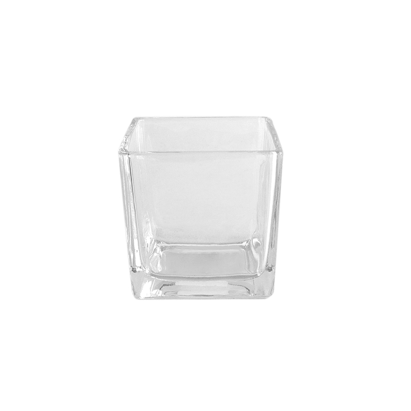 Square Transparent Flower Pot YD-FPWP-029