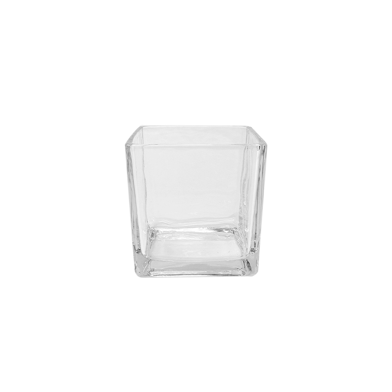 Square Transparent Flower Pot YD-FPWP-029