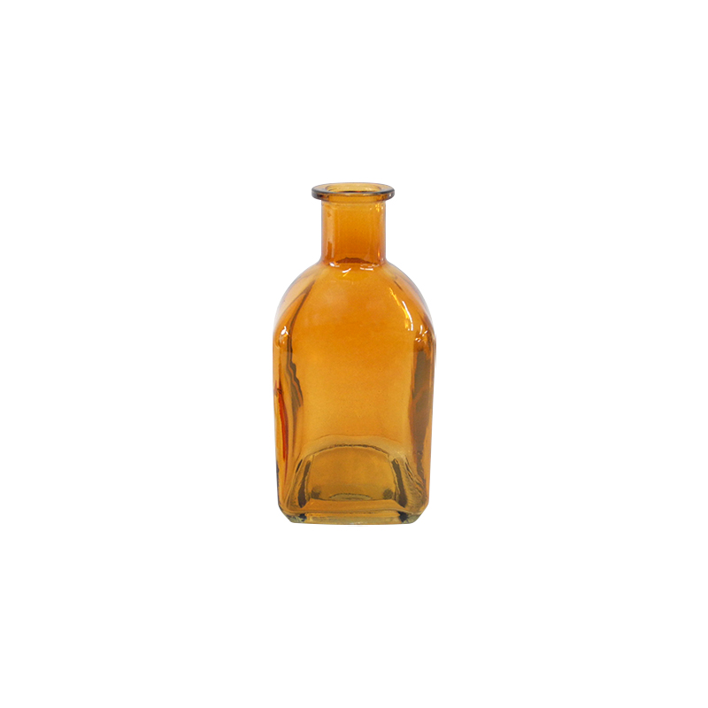 Yellow Transparent Glass Vases YD-TDH-008