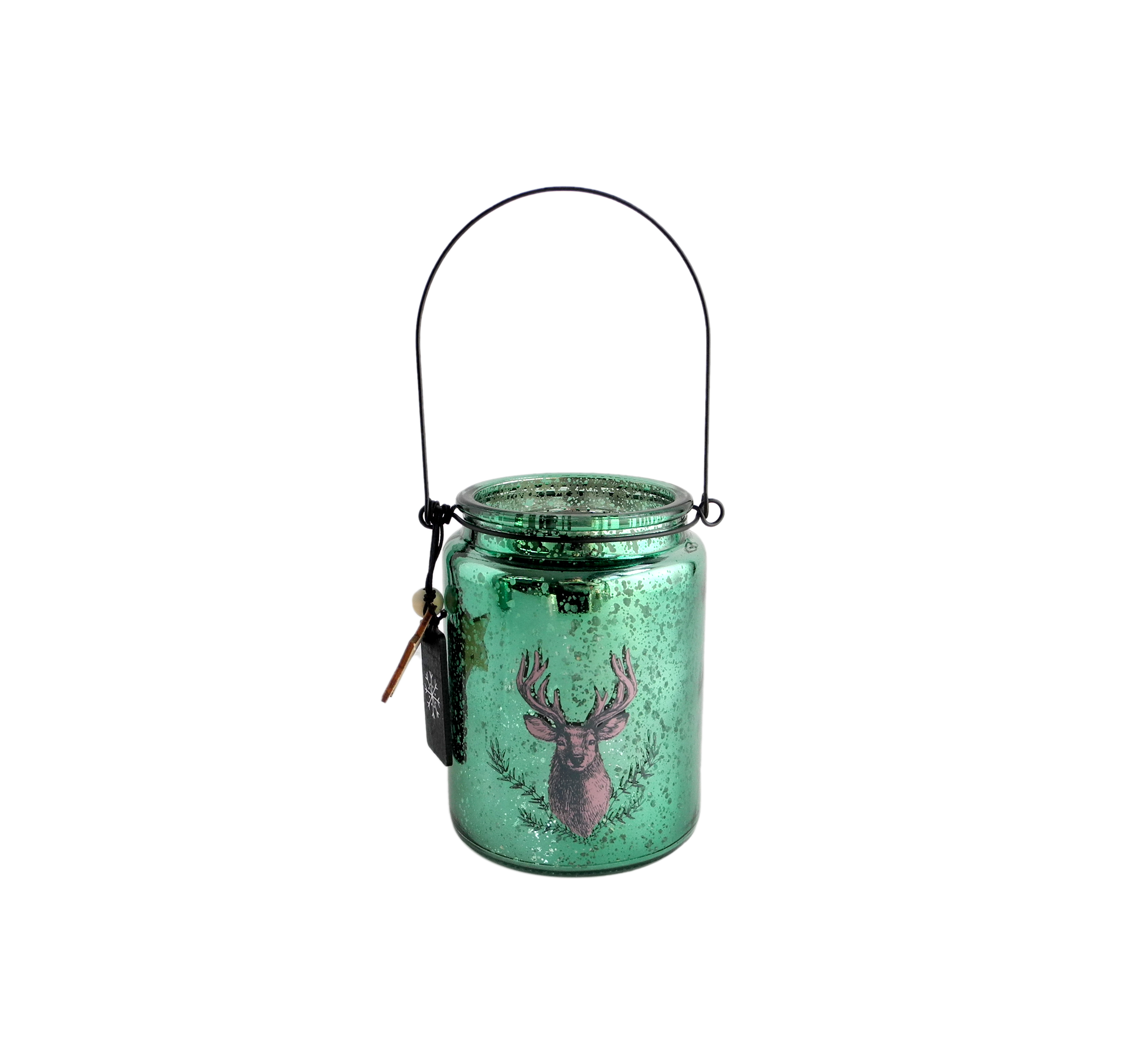 Green Christmas Candle Holder YD-ND-182