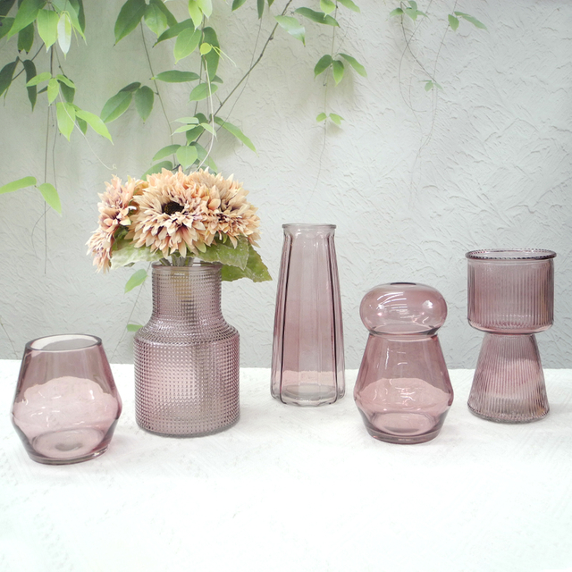 Pink Spring & Summer Collection Glass Vases YD-ND-027