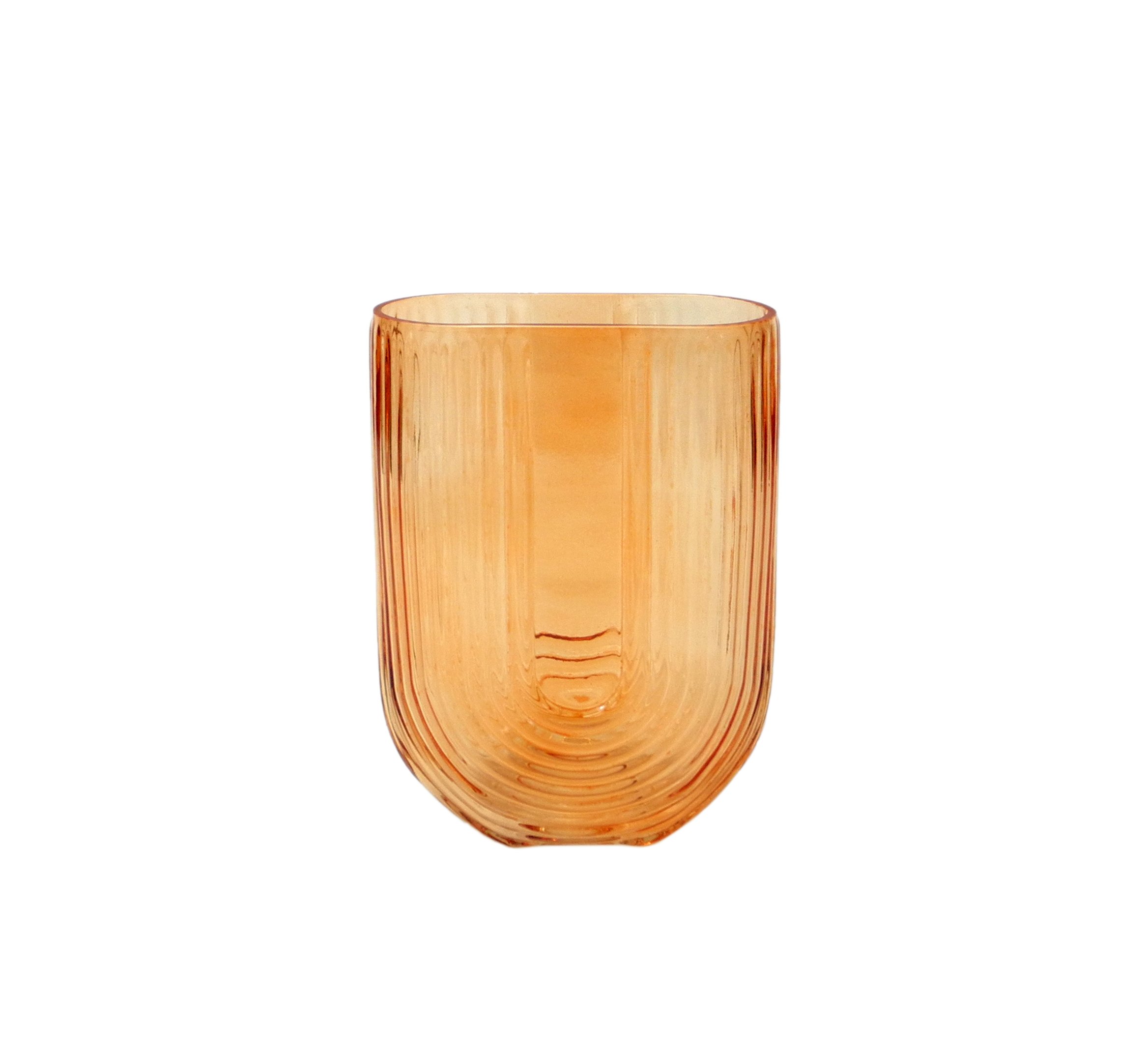 Light color with pattern Glass Vase YD-ND-158