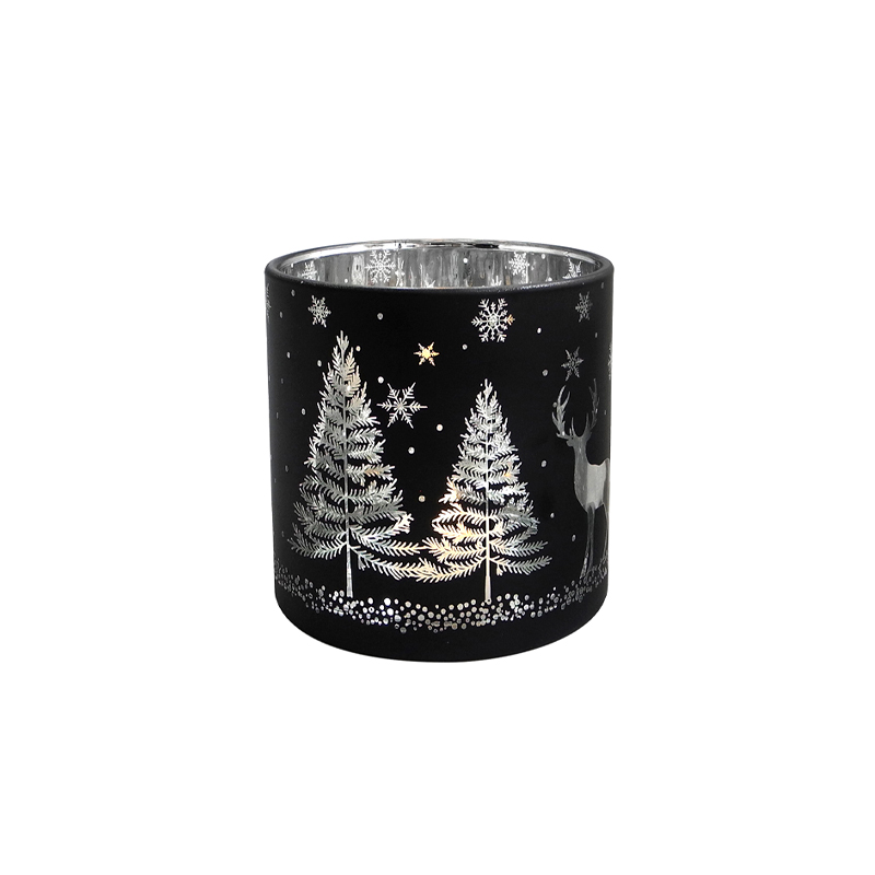 Black Silver Christmas Max Bottle YD-HDWC-083