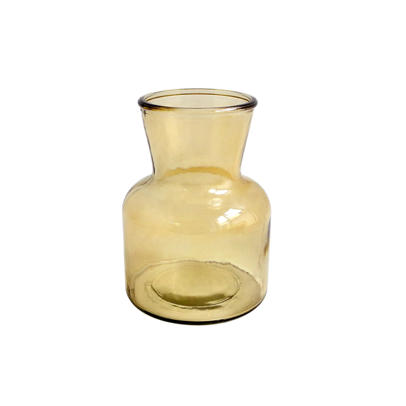 Autumn Yellow Candle Holder & Wax Bottle YD-TDH-015