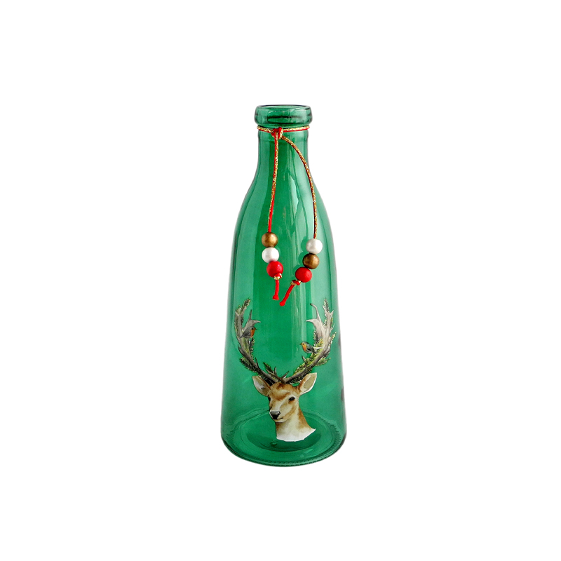 Christmas Transparent Glass Container YD-CX-028