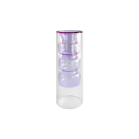 Purple Lampwork Glass Vase YD-BV-033