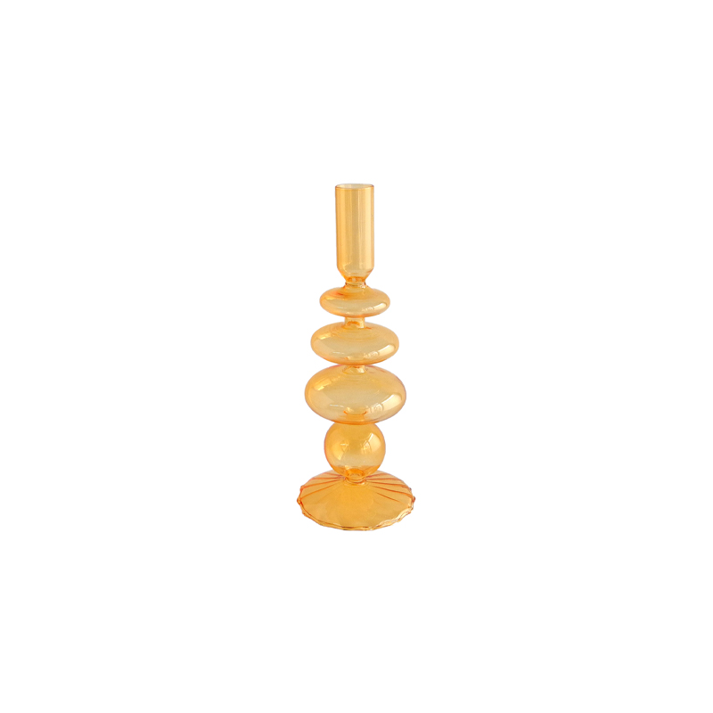 Orange Lamp Candle Holder YD-LCH-006
