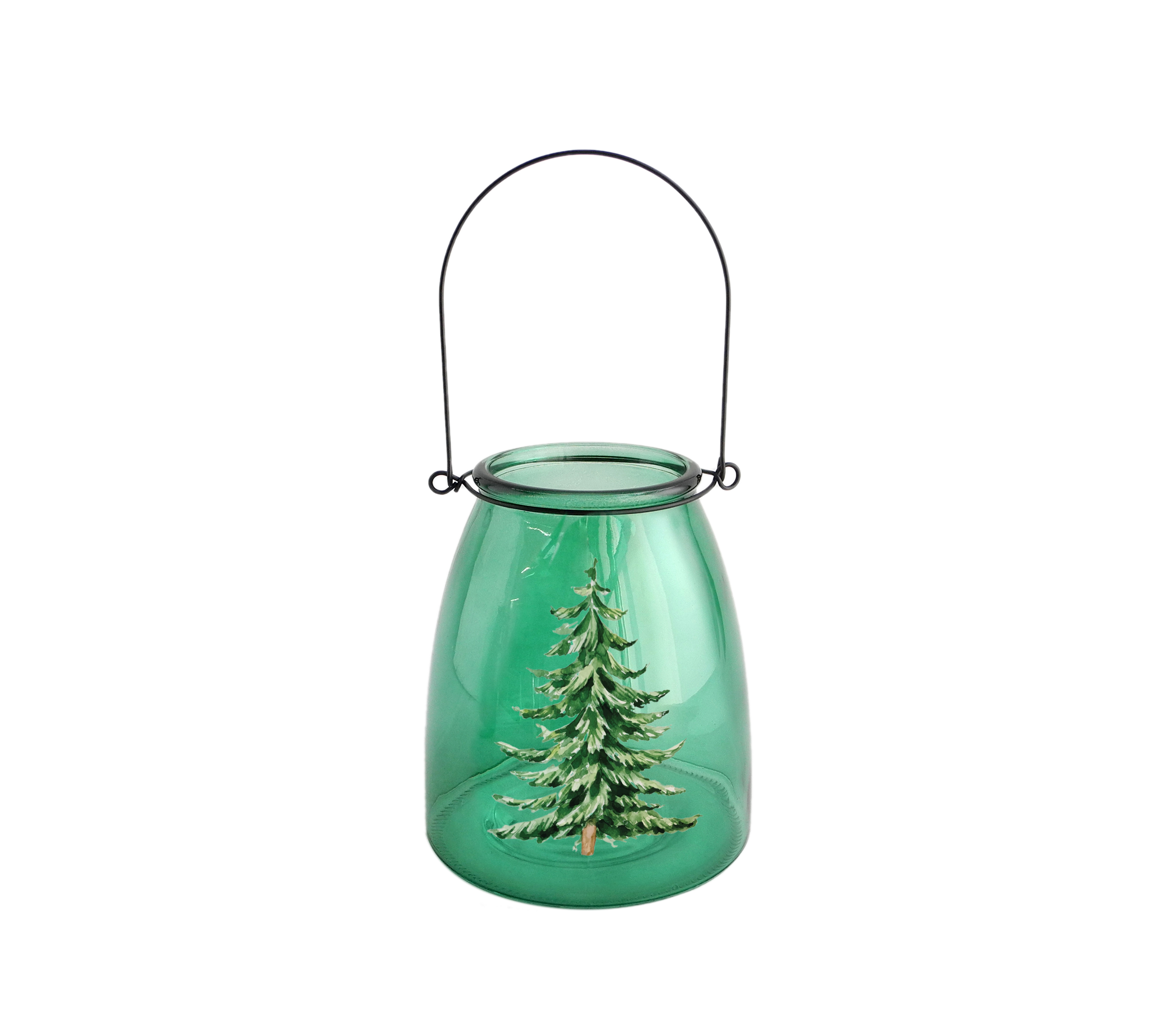 Green Christmas Candle Holder YD-ND-182