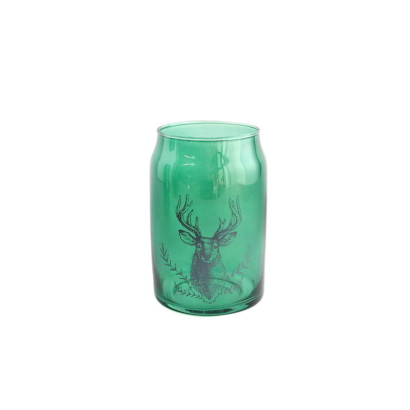 Green Candle Holder & Wax Bottle YD-HDWC-063