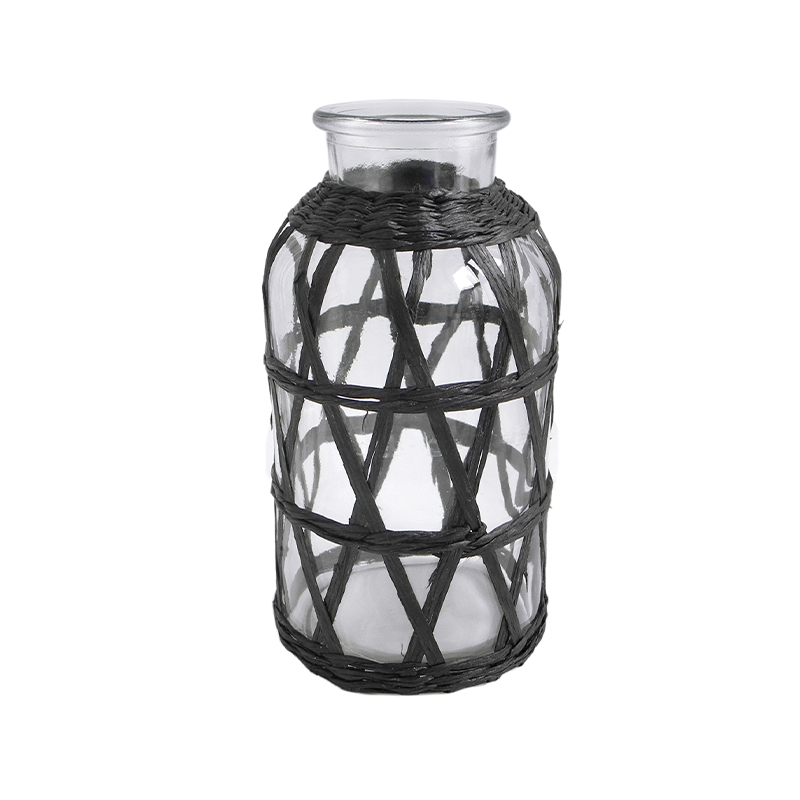 Black Paper Glass Vases YD-ACC-010