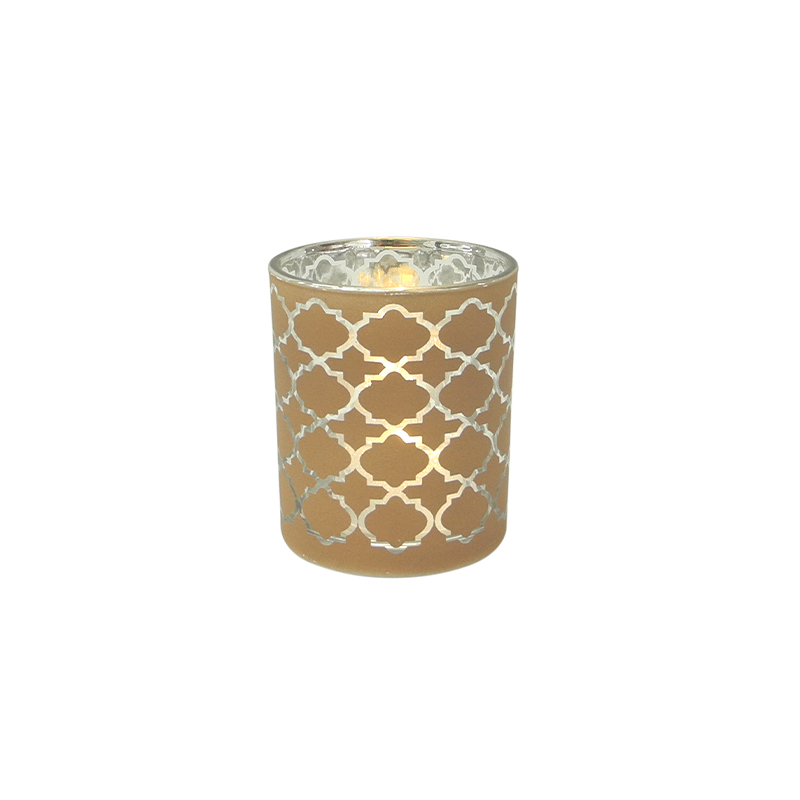 Brown Christmas Candle Holder & Wax Bottle YD-CX-021