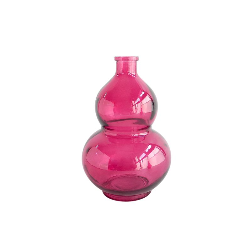 Deep Pink Multi-style Glass Vase YD-ND-151