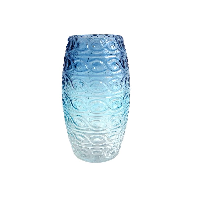 Blue Gradient Glass Vases YD-OBS-034