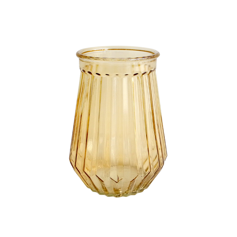 Autumn Yellow Candle Holder & Wax Bottle YD-TDH-015