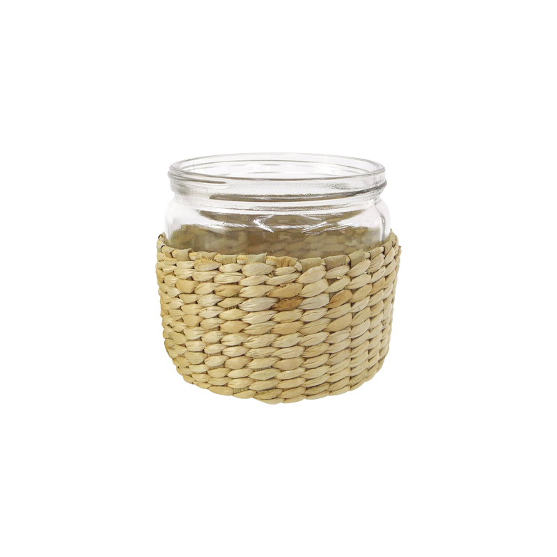 Rattan Decorative Glass Bottle YD-ACC-006