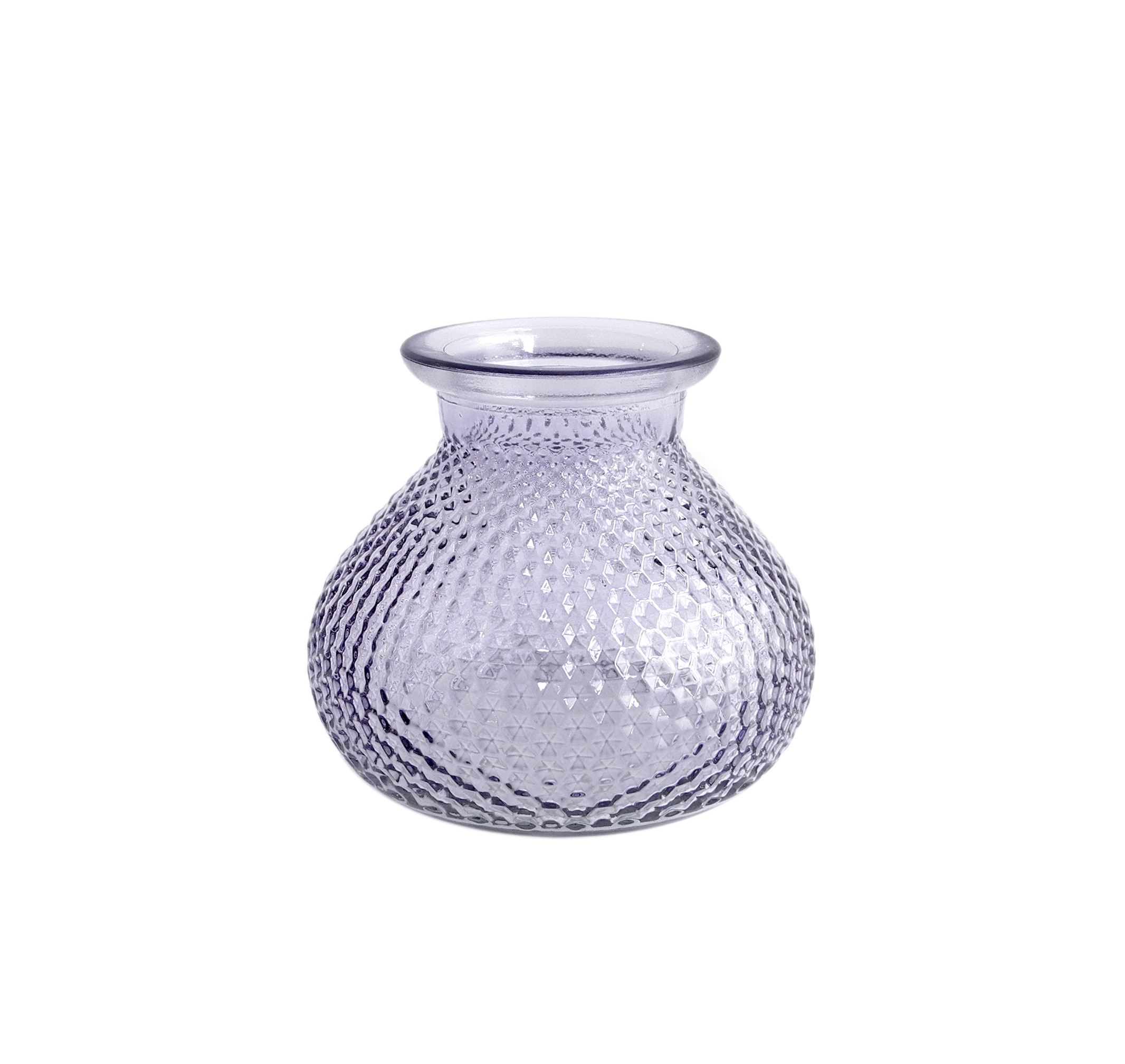 Purple Glass Vases & Wax Bottle YD-HDWC-158