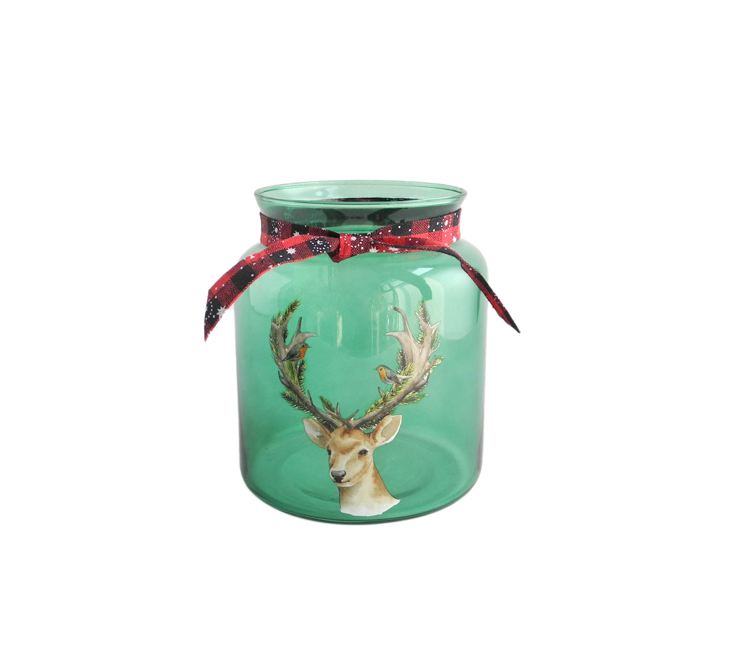 Green Christmas Candle Holder YD-ND-185