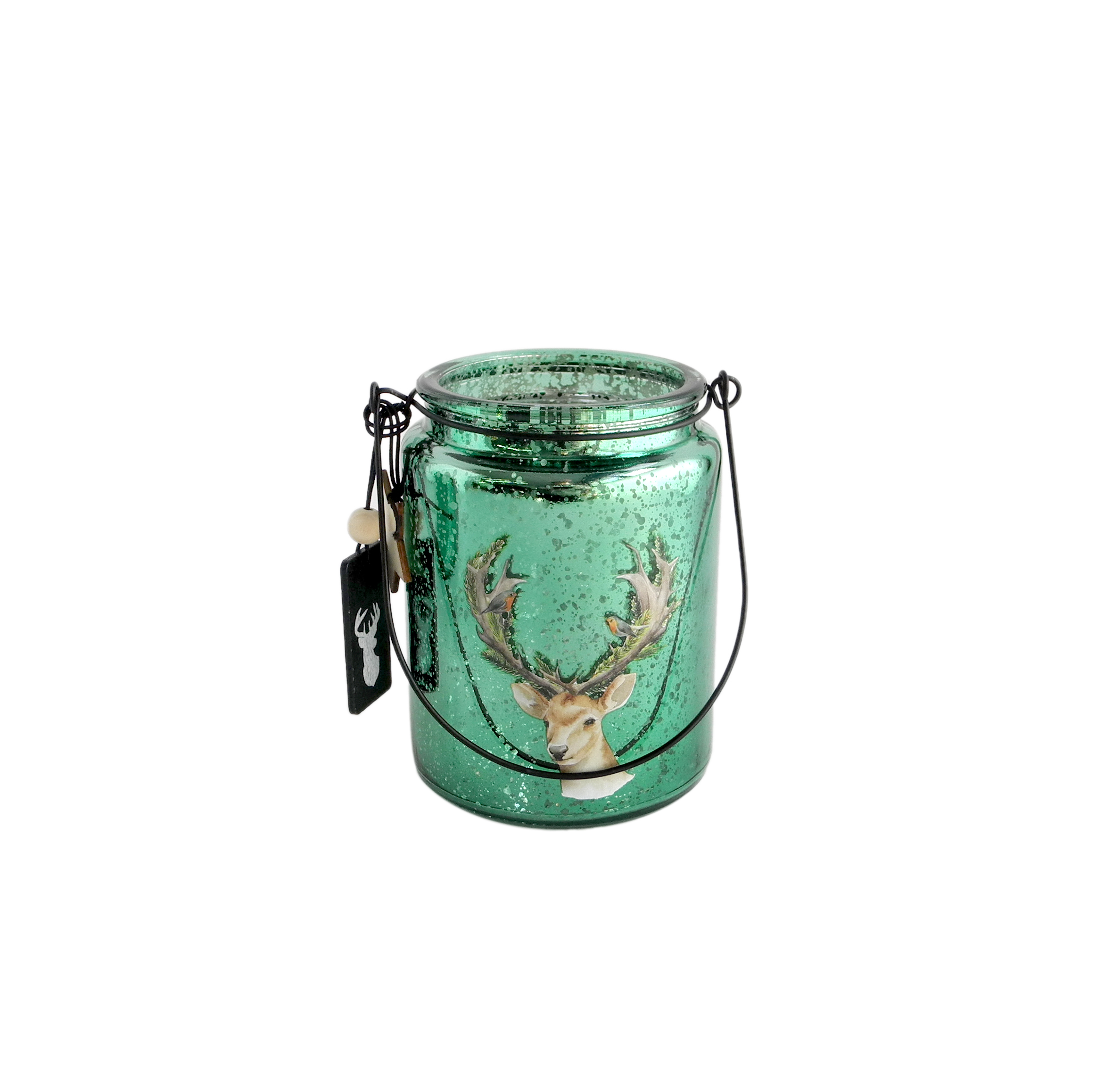 Green Christmas Candle Holder YD-ND-182