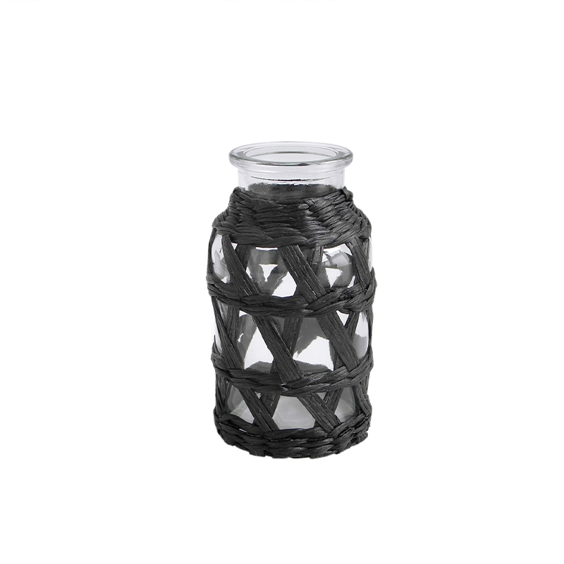 Black Paper Glass Vases YD-ACC-010