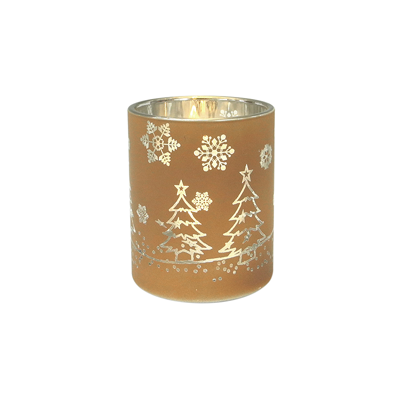 Brown Christmas Candle Holder & Wax Bottle Brown Christmas Candle Holder & Wax Bottle YD-CX-021