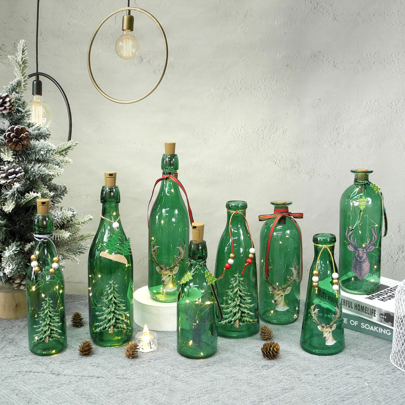Christmas Glass Container YD-ND-001