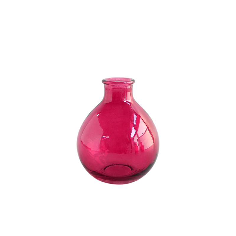 Red Glass Vase YD-ND-101