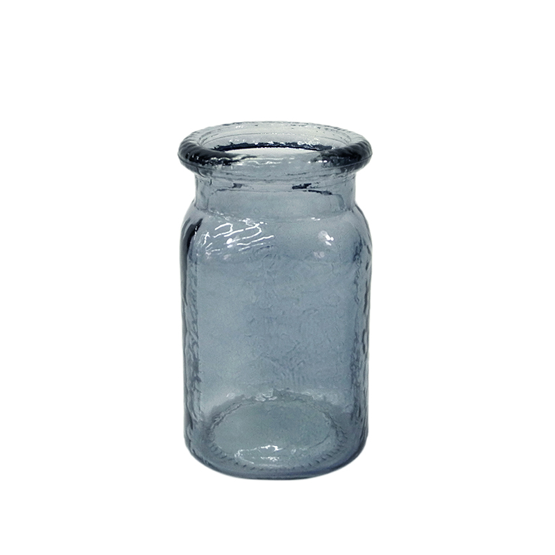 Metal Edge Glass Vase YD-CGV-073