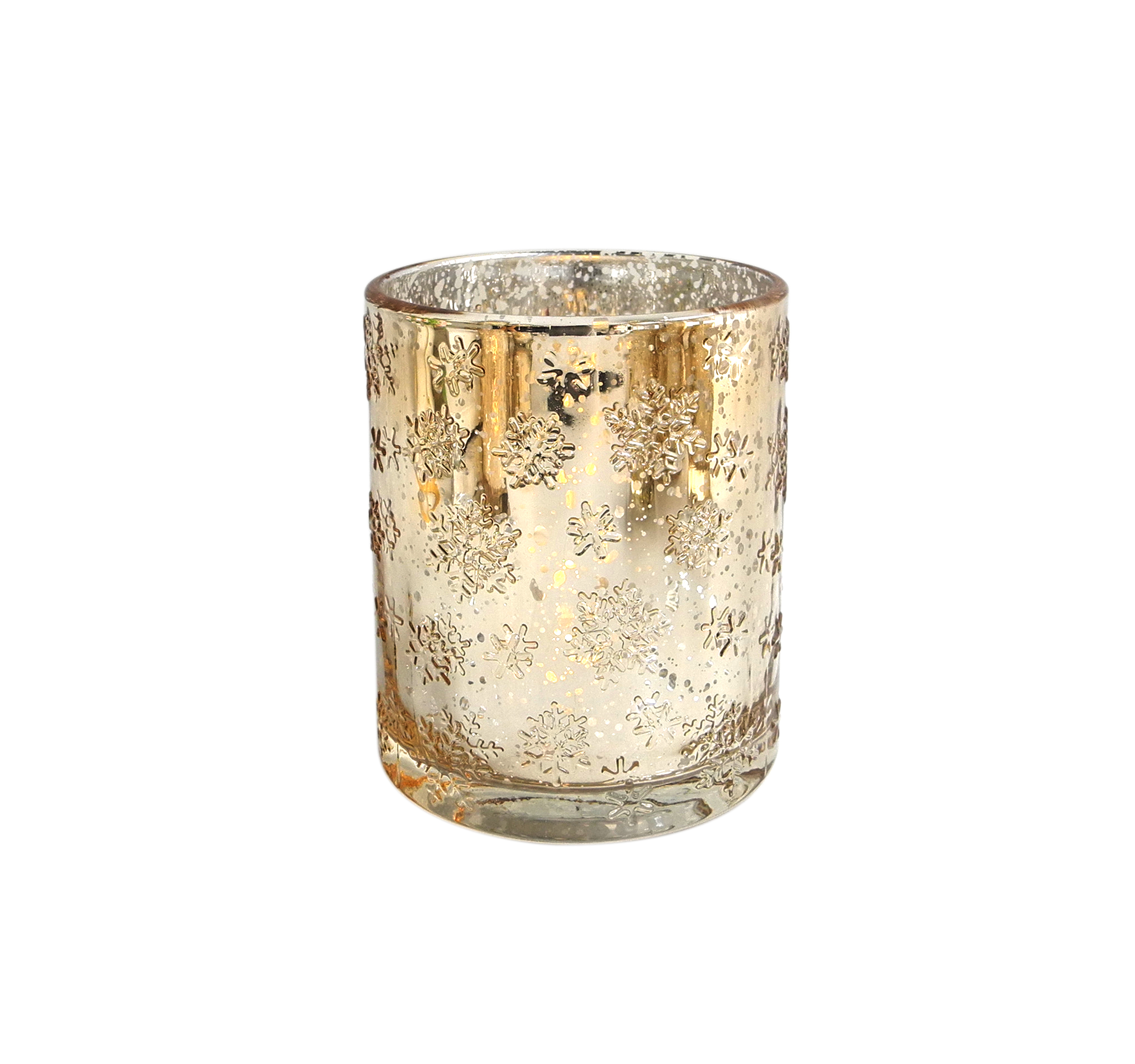 Yorklsun Glassware Dark Green Christmas Candle Holder & Wax Bottle YD-ND-137