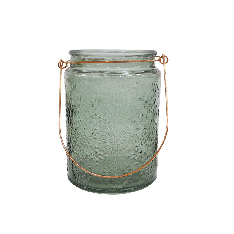 Maple Grey Glass Vase YD-TDH-006