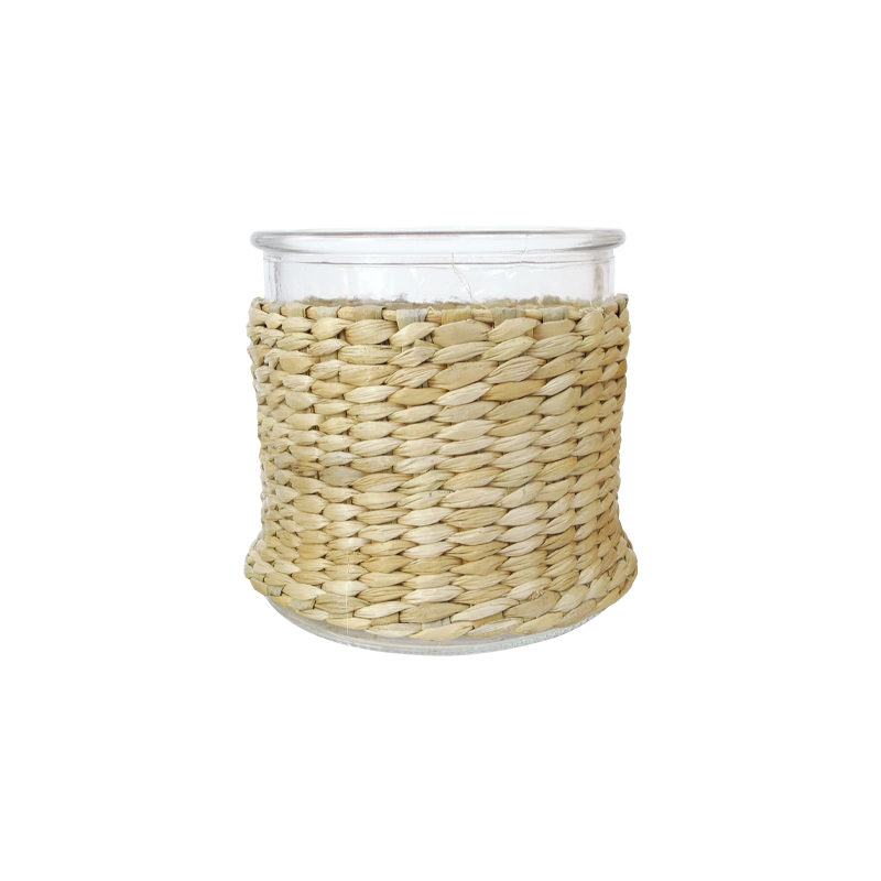 Rattan Decorative Glass Bottle YD-ACC-006