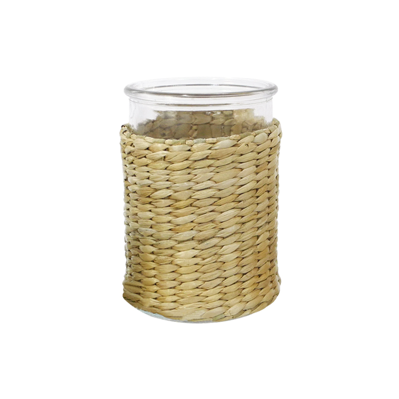 Rattan Decorative Glass Bottle YD-ACC-006