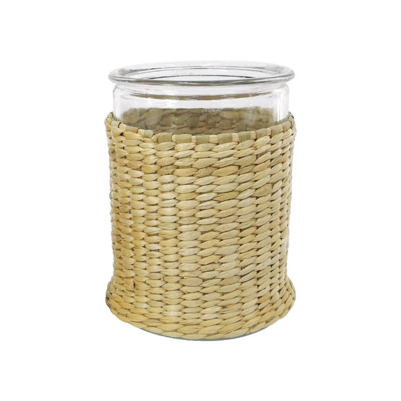 Rattan Decorative Glass Bottle YD-ACC-006
