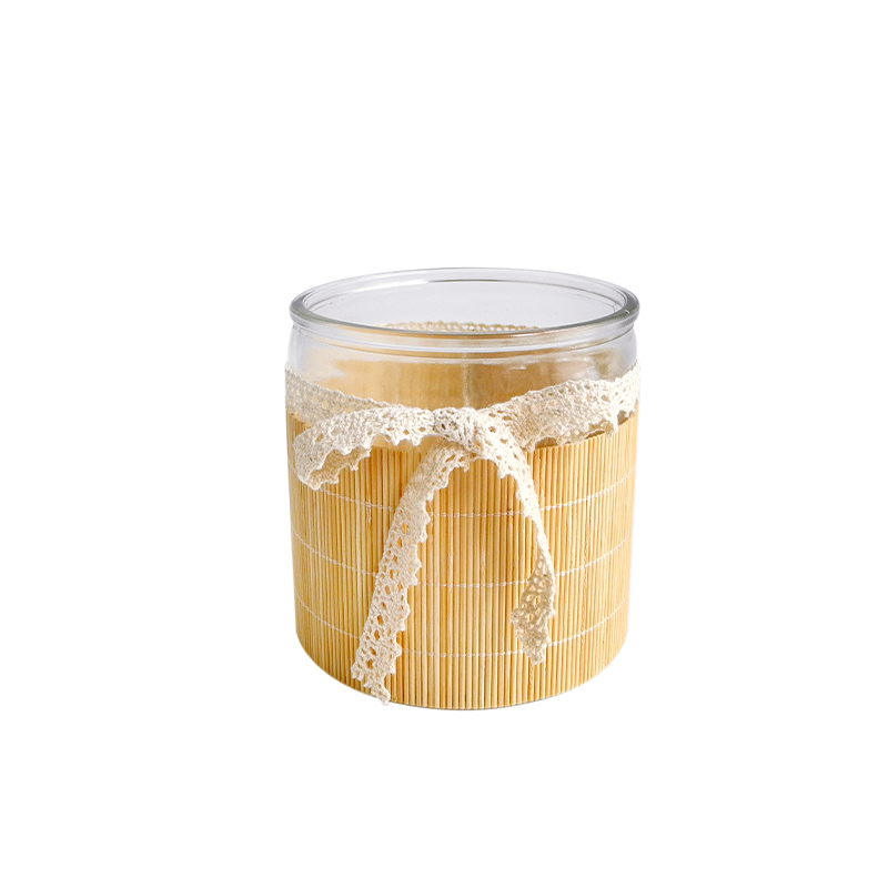 Lace Decorated Glass Vases YD-ACC-017