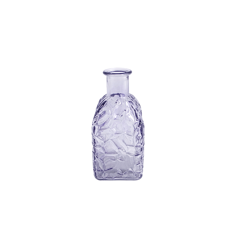 Purple Glass Vases & Wax Bottle YD-SS-036