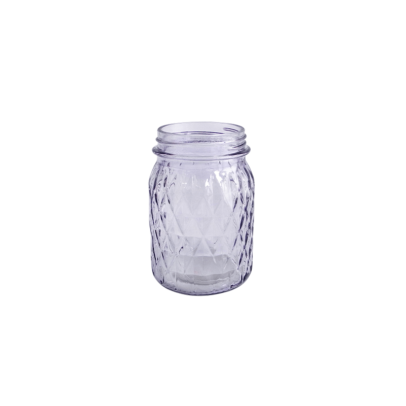 Purple Glass Vases & Wax Bottle YD-HDWC-156