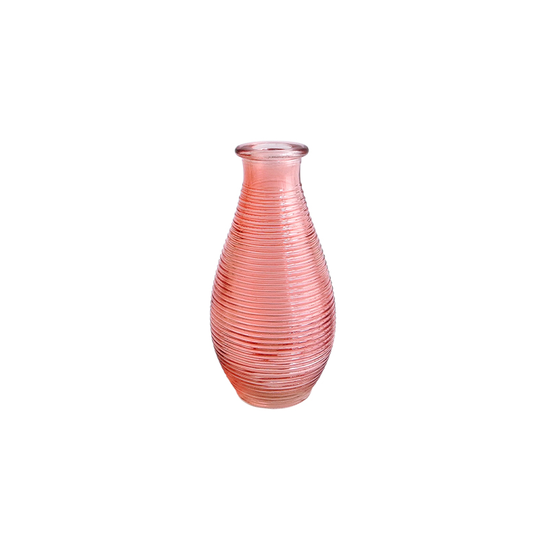 Pink Glass Vases & Wax Bottle YD-SS-007