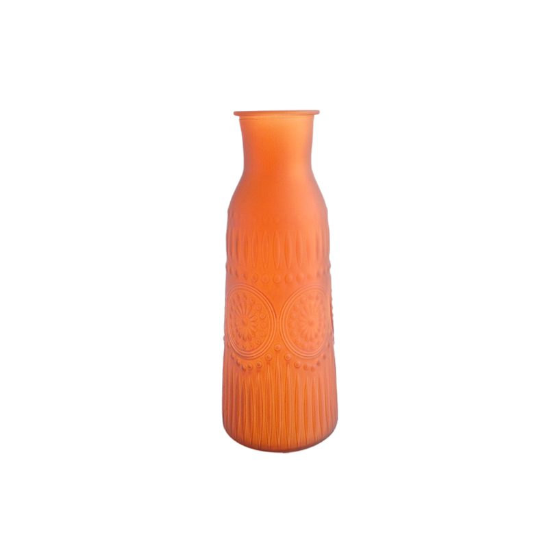 Orange Glass Vases YD-CGV-044