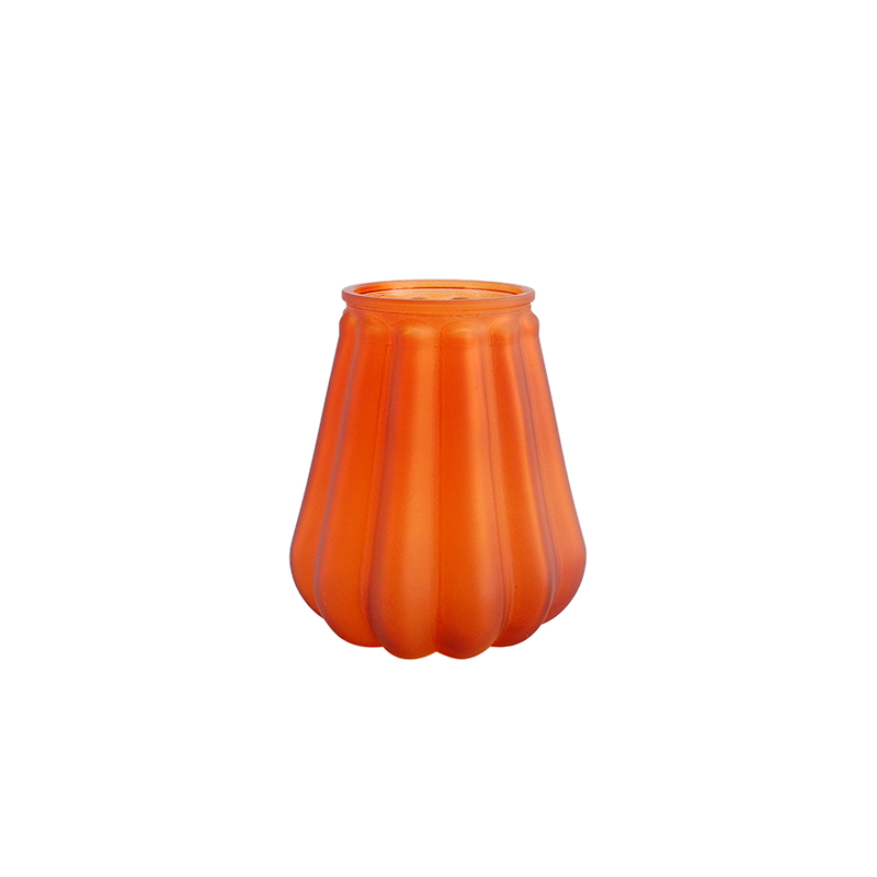 Orange Glass Vases YD-CGV-046
