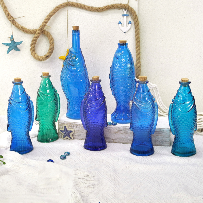 Fish Ocean Beach Series Glass Vases YD-OBS-023
