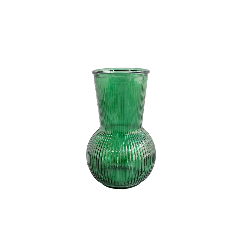 Green Stripes Glass Vases YD-ND-110