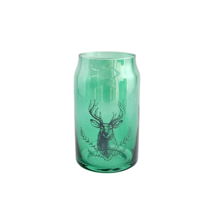 Green Candle Holder & Wax Bottle YD-HDWC-063