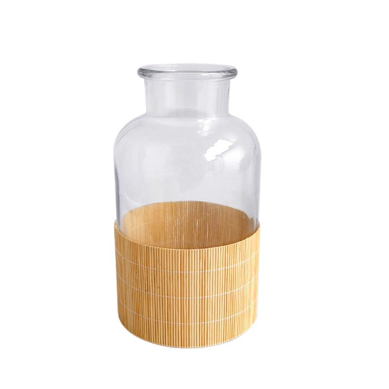 Lace Decorated Glass Vases YD-ACC-017