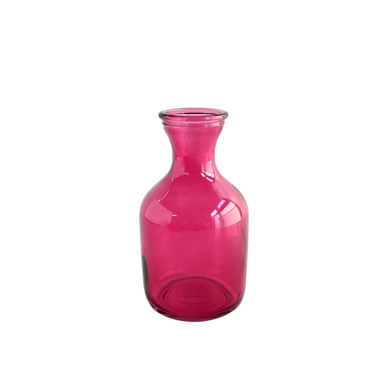 Red Glass Vase YD-ND-101