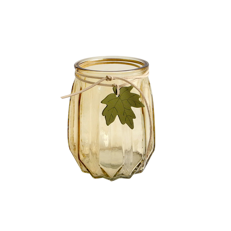 Autumn Yellow Candle Holder & Wax Bottle YD-TDH-015