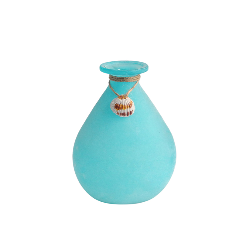 Alien Blue Glass Vases YD-OBS-041