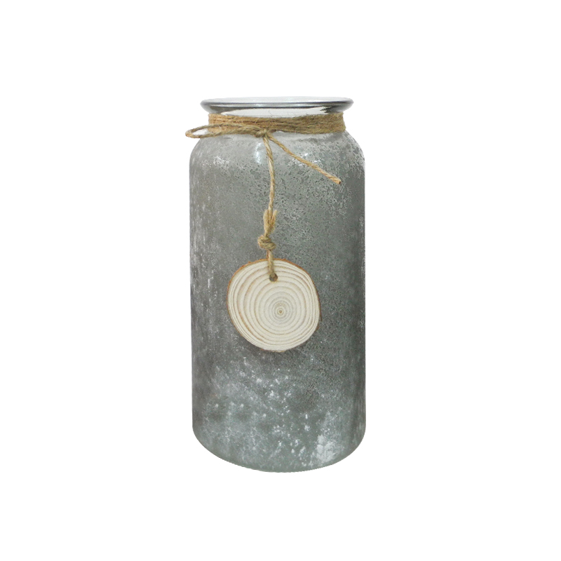 Grey Harvest Collection Glass Vase YD-TDH-001