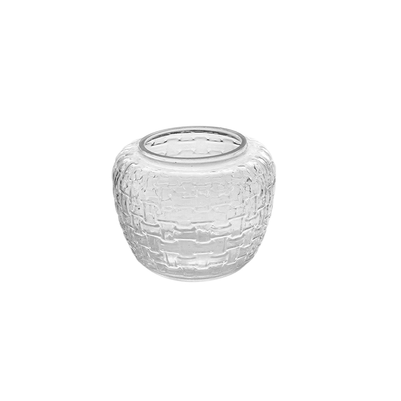 Round Transparent Glass Vases YD-ND-028