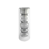 Gray Lampwork Glass Vase YD-BV-032