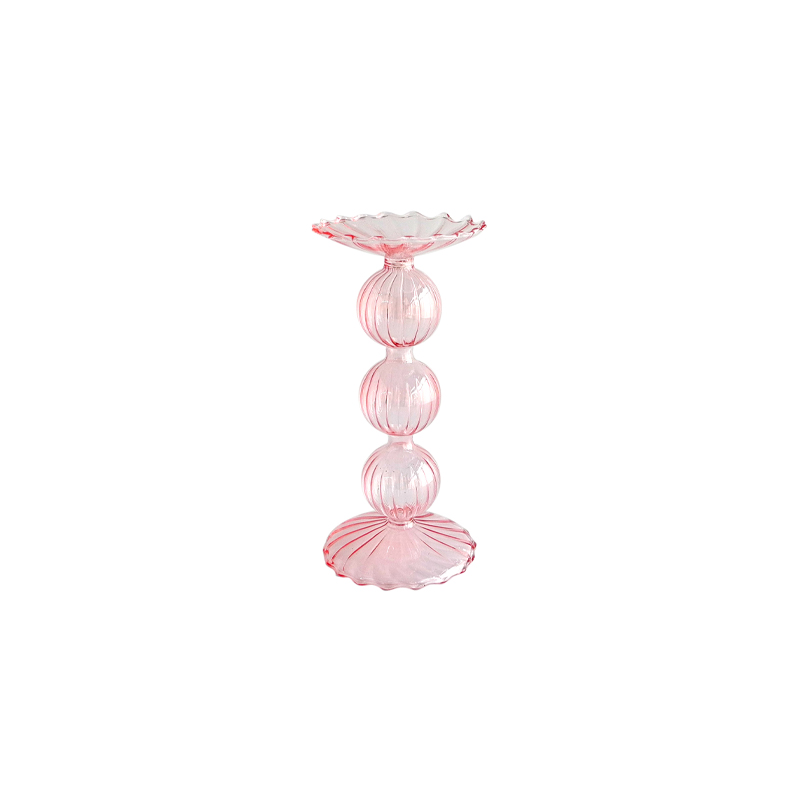 Pink Lamp Candle Holder YD-LCH-002