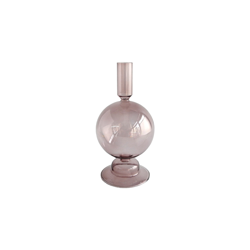 Brown Lamp Candle Holder YD-LCH-010